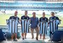 FOTOS: reforços do Grêmio participam de tour na Arena
