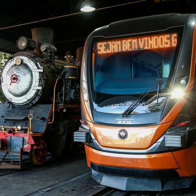 Maria Fumaça completa 30 anos com novas ofertas de atrativos. Operada pela Giordani Turismo, locomotiva passa pelos municípios de Bento Gonçalves, Garibaldi e Carlos Barbosa. A expertise da empresa possibilitou ampliar o mercado para um VLT que irá operar na Campanha assim que autorizado pela Agência Nacional de Transportes Terrestres (ANTT). (Neimar De Cesero/Agência RBS)<!-- NICAID(15460735) -->