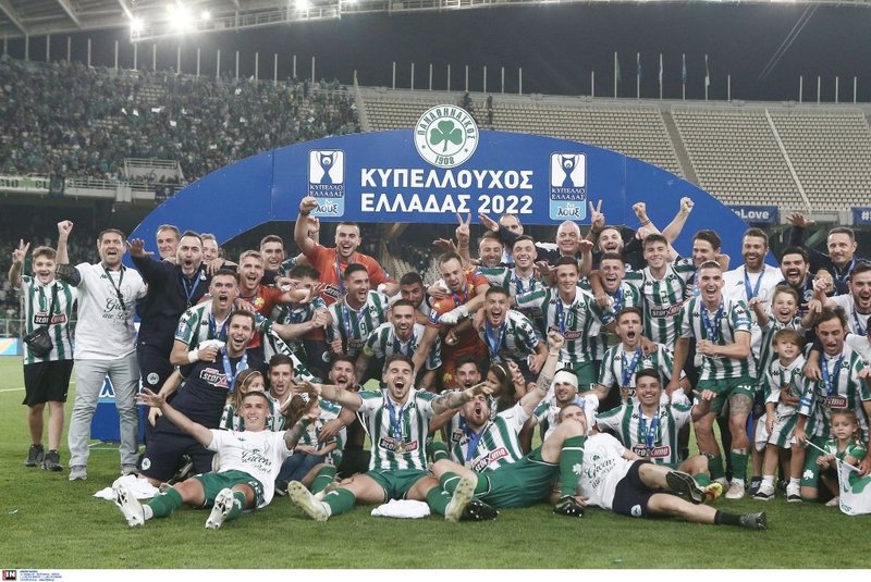 Panathinaikos, campeão Copa da Grécia 2022