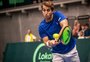 Felipe Meligeni cai na estreia em Wimbledon
