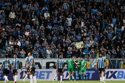 Porto Alegre, RS, Brasil, 20/11/2024 - Grêmio vs Juventude na Arena do Grêmio - Foto: Renan Mattos/Agência RBS<!-- NICAID(15918019) -->