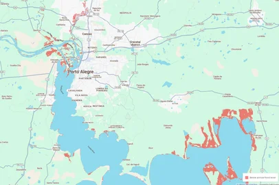Porto Alegre pode ficar parcialmente submersa até 2100. Pelo menos é o que indica um estudo da Universidade Tecnológica de Nanyang, em Cingapura.<!-- NICAID(16013271) -->