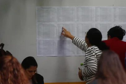 Porto Alegre, RS, Brasil - Após 10 anos é realizado concurso para novos professores da rede de ensino do Estado.Fotos Jonathan Heckler/Agência RBS<!-- NICAID(15465519) -->