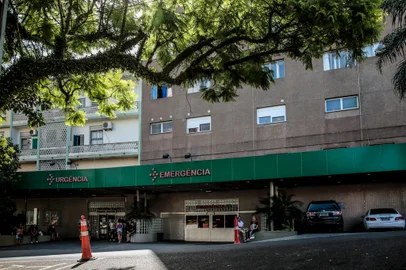 PORTO ALEGRE, RS, BRASIL - 08/02/2021Fachada do Hospital Cristo Rendentor<!-- NICAID(14709546) -->