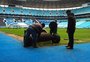 Grêmio faz ações de reparo do gramado da Arena