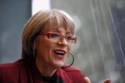 CAXIAS DO SUL, RS, BRASIL - 29/05/2019 - Escritora Helô Bacichette fala sobre seu mais recente lancaçamento, o livro Depois do Começo (FOTO: ANSELMO CUNHA/AGÊNCIA RBS)Indexador:                                 <!-- NICAID(14098665) -->