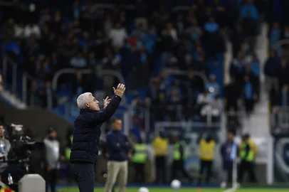 Jeff Botega / Agencia RBS PORTO ALEGRE, RS, BRASIL, 20-05-2026: Grêmio vs Palestino, na Arena, pela Copa Sul-Americana 2026. Foto: Jefferson Botega/Agência RBSIndexador: jeff botega<!-- NICAID(16289806) -->