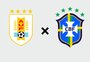 Uruguai x Brasil: onde assistir, escalações e como chegam as seleções
