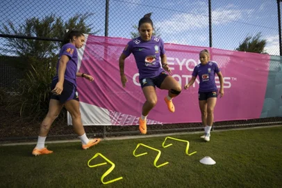 Seleção faz últimos ajustes em Brisbane para o jogo contra a França<!-- NICAID(15494513) -->