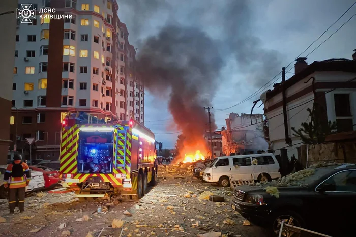 HANDOUT / UKRAINIAN EMERGENCY SERVICE