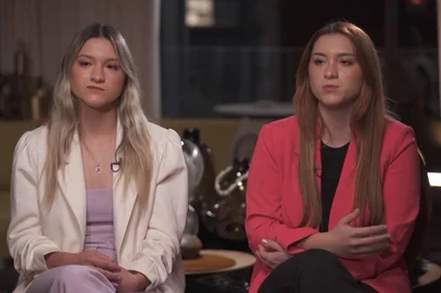 Marina e Sofia, filhas de Gugu Liberato, em depoimento ao Fantástico <!-- NICAID(15465995) -->