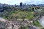 Porto Alegre, RS, Brasil, 29/09/2022 - As obras na área onde começaram as construções do futuro do teatro da Ospa, no Parque Maurício Sirotsky Sobrinho serão retomadas - Foto: Lauro Alves/Agência RBS<!-- NICAID(15220634) -->