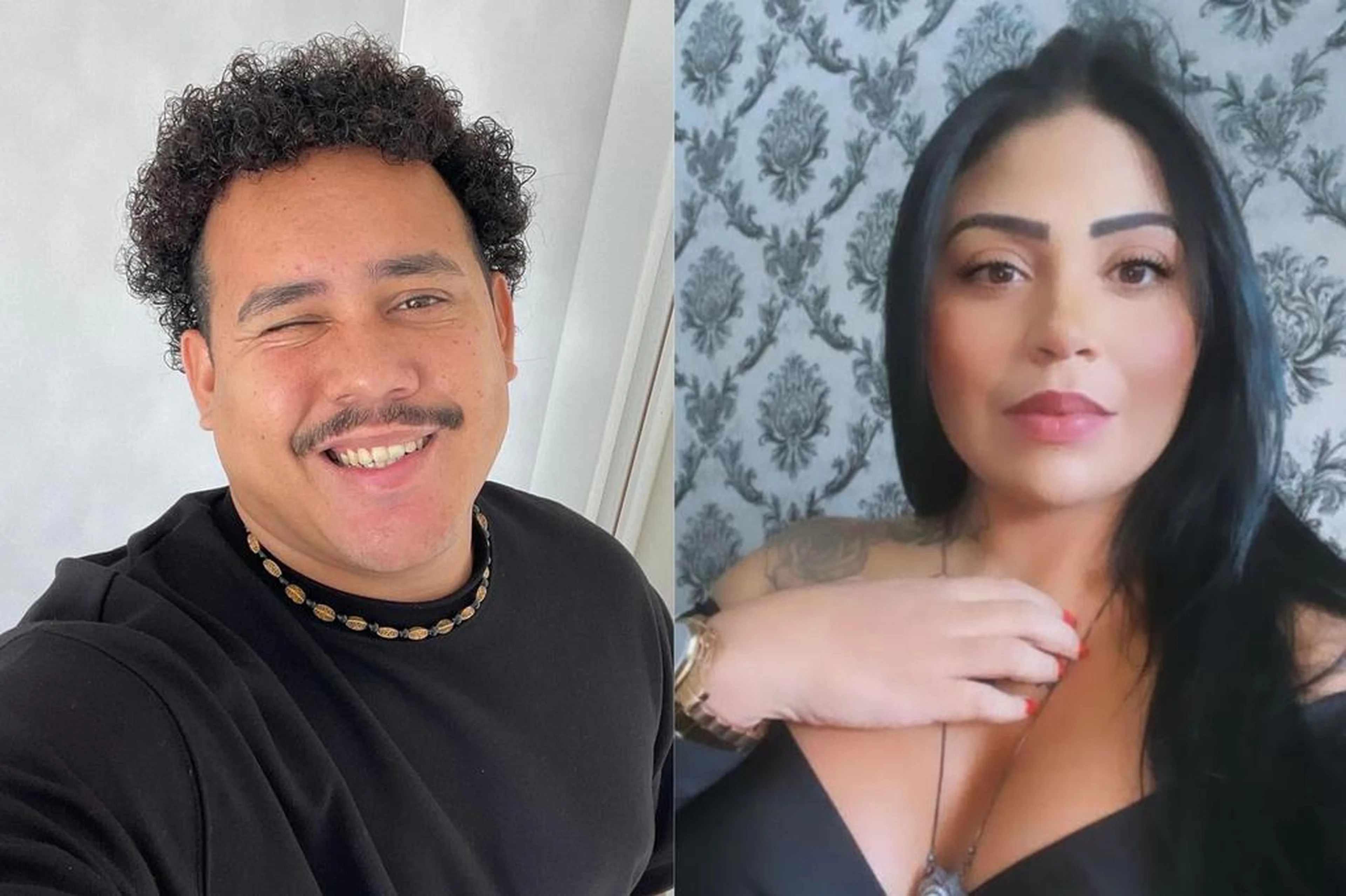 @lucas.capoeira e @euninacapellyoficial Instagram/Reprodução