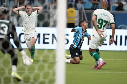 PORTO ALEGRE, RS, BRASIL, 15-02-2026. GREMIO X JUVENTUDE pelo gauchão 2026. Foto/agência RBS<!-- NICAID(16225995) -->