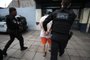 PORTO ALEGRE, RS, BRASIL - 08/12/2023 - Sete presos apontados como responsáveis pelo comando ou execução de homicídios na Grande Porto Alegre foram transferidos dentro do sistema prisional gaúcho na manhã desta sexta-feira (7). A Operação Exilium, coordenada pela Secretaria da Segurança Pública (SSP) do Estado, tem como objetivo combater os assassinatos vinculados ao crime organizado. FOTO: RONALDO BERNARDI, AGÊNCIA RBS<!-- NICAID(15620313) -->