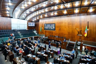 Foto: Fernando Gomes | Agência ALRSLegenda: PORTO ALEGRE - RS - BRASIL - 25/02/2025: Sessão Plenária - Ordem do Dia.