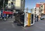 Colisão entre ônibus e van escolares deixa ao menos sete crianças feridas em Passo Fundo