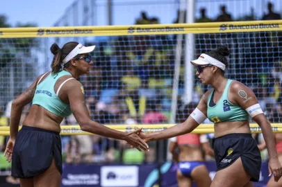 Patricy Albuquerque / Divulgação/CBV Ana Patrícia, Duda, vôlei de praia