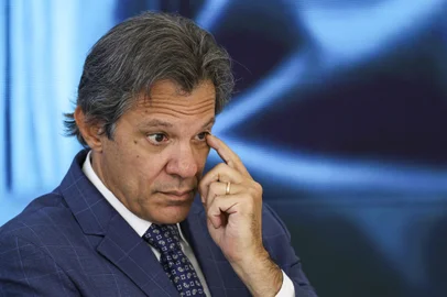 Brasília (DF), 17/09/2024 - O ministro da Fazenda, Fernando Haddad, no Palácio do Planalto. Cara de chateado, triste. Foto: Marcelo Camargo/Agência Brasil<!-- NICAID(15924632) -->