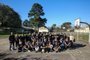 CANOAS, RS, BRASIL - 2023.08.02 - Ex-colegas e contemporâneos dos anos 70 na Escola Polivalente, atual Escola Estadual de Ensino Médio Visconde do Rio Branco, se reencontraram, criaram um grupo de WhatsApp para contar histórias daquele tempo e passaram a organizar eventos como jantar baile e festa junina, além de ajudar finaceiramente alguns dos membros que precisam. (Foto: André Ávila/ Agência RBS)Indexador: Andre Avila<!-- NICAID(15499294) -->