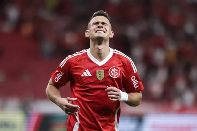 PORTO ALEGRE, RS, BRASIL, 21-01-2026: Internacional X Internacional de Santa Maria válido pelo Campeonato Gaúcho. Foto: Renan Mattos / Agência RBS<!-- NICAID(16208916) -->