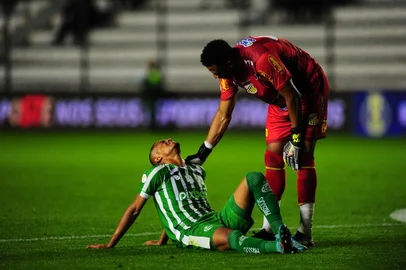 CAXIAS DO SUL, RS, BRASIL, 02/08/2023. Juventude x Novorizontino, jogo válido pela 21ª rodada da série B do Campeonato Brasileiro e realizado no estádio Alfredo Jaconi. (Porthus Junior/Agência RBS)<!-- NICAID(15499729) -->