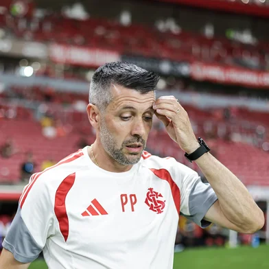 PORTO ALEGRE, RS, BRASIL, 01-04-2025: Internacional x São Paulo pelo Campeonato Brasileiro. Duelo válido pela 9ª rodada do Brasileirão. Foto: Renan Mattos / Agência RBS<!-- NICAID(16257236) -->