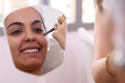 PORTO ALEGRE, RS, BRASIL, 04-02-2026: Imagens para ilustrar matéria do caderno Donna sobre  os procedimentos estéticos, faciais, capilares e corporais que serão tendência em 2026. Foto: Bruno Todeschini/Agência RBS<!-- NICAID(16218836) -->
