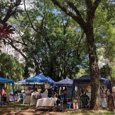 Primeira feira do ano no DMAE atrai visitantes<!-- NICAID(15996554) -->