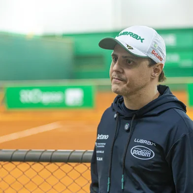 Felipe Massa em entrevista para Zero Hora<!-- NICAID(16054148) -->