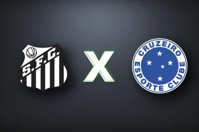 Arte GZH santos, cruzeiro, escudos