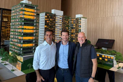 Marcelo Yunes, Leandro Melnick e Marcos Yunes<!-- NICAID(16041379) -->