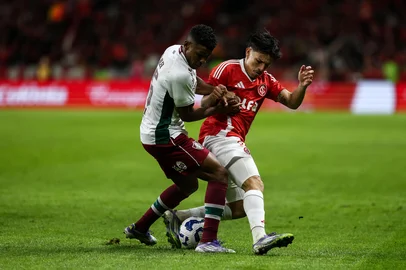 PORTO ALEGRE, RS, BRASIL, 30-07-2025: Inter e Fluminense, válido pela ida das oitavas de final da Copa do Brasil. Fotos: Duda Fortes/Agencia RBS<!-- NICAID(16091422) -->