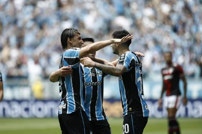Porto Alegre, RS, Brasil, 01/12/2024 - Grêmio vs São Paulo pelo Brasileirão Série A 2024 na Arena - Foto: André Ávila/Agência RBS<!-- NICAID(15926135) -->