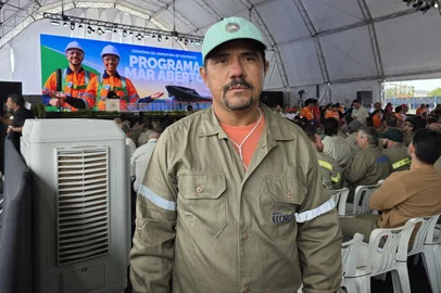 Laura Cosme / Grupo RBS Trabalhador Estaleiro Rio Grande<!-- NICAID(16207601) -->