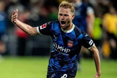 Léo Scienza marca gol decisivo para o Heidenheim<!-- NICAID(16046283) -->