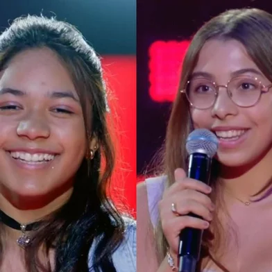 Isa de Souza, de Viamão, e Maria Antônia Corrêa, de Porto Alegre, participam do The Voice Kids<!-- NICAID(15422040) -->