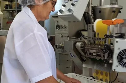 Lenir Bassanesi Giotti, da agroindústria Famiglia Giotti, de São Marcos. O novo empreendimento produz massas, panificados e pratos prontos congelados. <!-- NICAID(15719108) -->