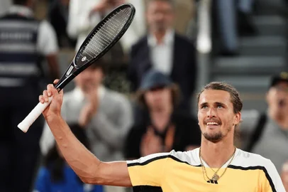 Zverev venceu Ruud por 3 a 1, em 2h35min.