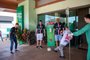 visita solidária de atletas da AGSL ao menino Gabriel Martins, de 11 anos, apaixonado por futsal em hospital de Santo Ângelo.
