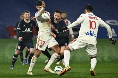 Bruno Guimarães, Lucas Paquetá, Lyon