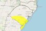 Inmet alerta para perigo de tempestade em parte do RS