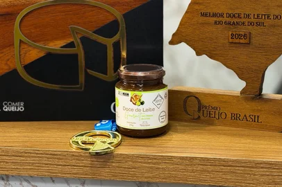 Doce de leite produzido em Soledade é eleito o melhor do Rio Grande do Sul, da agroindústria Intenso de Soledade<!-- NICAID(16343992) -->