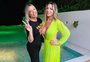 Sheila Mello e Carla Perez se reencontram: "Admiração gigante"