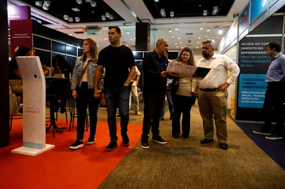 PORTO ALEGRE, RS, BRASIL, 25.04.2025: Feira de franquias é realizada no Barra Shopping. Foto: Camila Hermes/Agencia RBS<!-- NICAID(16024494) -->