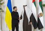 Zelensky viaja aos Emirados Árabes, possível local para negociações de paz com a Rússia