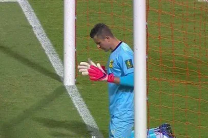 ***EM BAIXA***16/03/2021 -  Marcelo Grohe, goleiro do Al-Ittihad. Foto: Twitter / IttiStudio  / Divulgação<!-- NICAID(14736243) -->