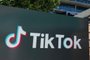 (FILES) In this file photo taken on August 11, 2020, the logo of Chinese video app TikTok is seen on the side of the company's new office space at the C3 campus in Culver City, in the westside of Los Angeles. - TikTok CEO Kevin Mayer said on August 26, 2020 he has quit the company as tensions soar between Washington and Beijing over the Chinese-owned video platform. Mayer's resignation comes days after TikTok filed a lawsuit challenging a crackdown by the US government over claims the wildly popular social media app can be used to spy on Americans. (Photo by Chris DELMAS / AFP)<!-- NICAID(14577846) -->
