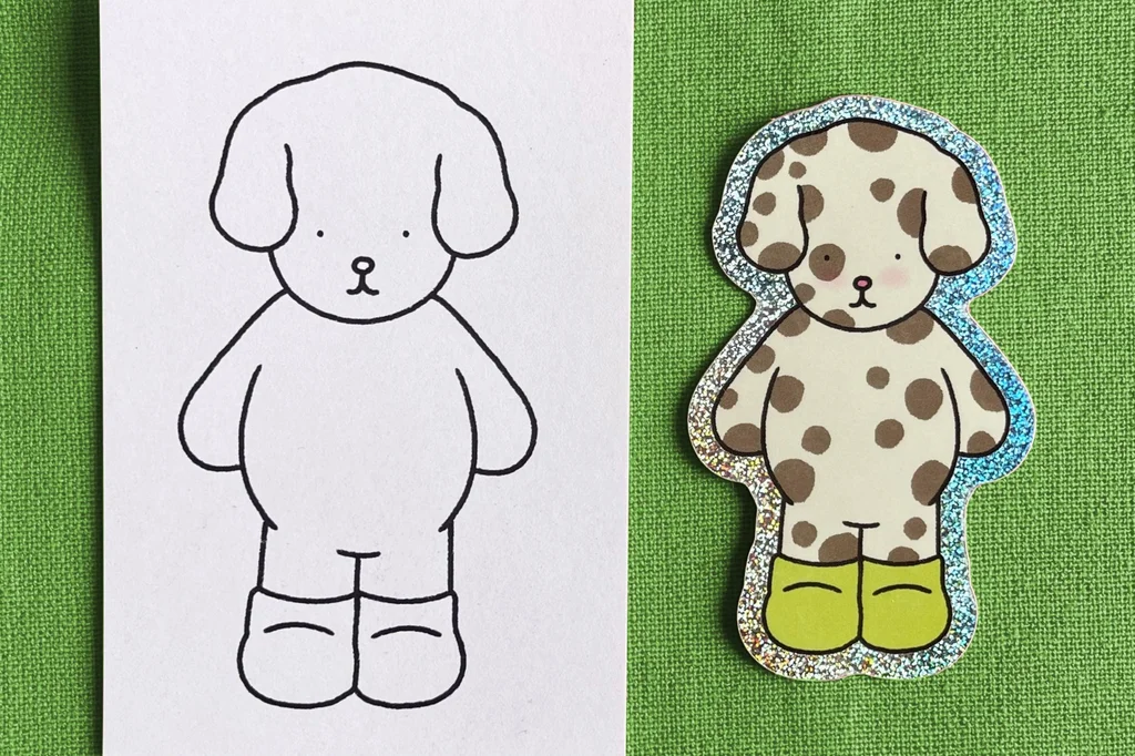 Como desenhar os Bobbie Goods? Passo a passo ensina a reproduzir ...