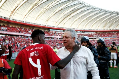 PORTO ALEGRE, RS, BRASIL, 07-12-2025: Internacional vs RB Bragantino, no Beira-Rio, pelo Brasileirão Série A 2025. Foto: Duda Fortes/Agência RBS<!-- NICAID(16182244) -->